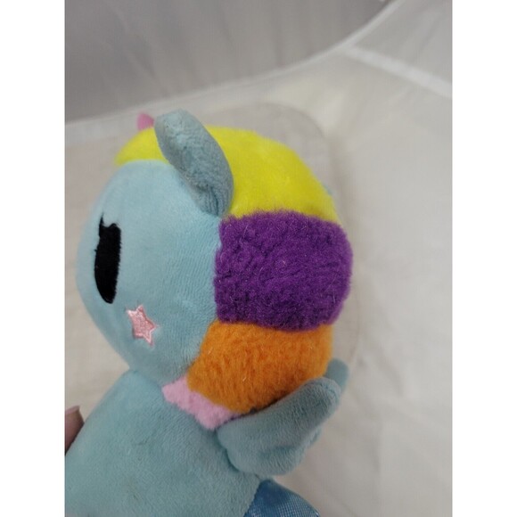 Tokidoki Mermicorno Sirena Plush Yellow Purple Orange - Picture 4 of 4
